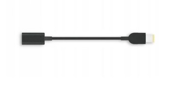 Lenovo 4X90U45346 przejściówka USB-C Slim-tip Czarny