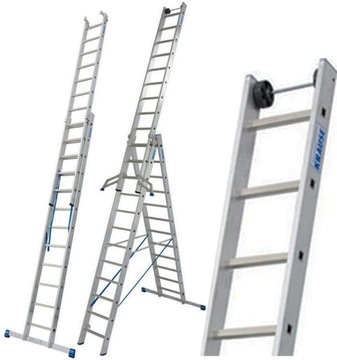 KRAUSE STABILO drabina wielofunkcyjna 3x12 9,30m