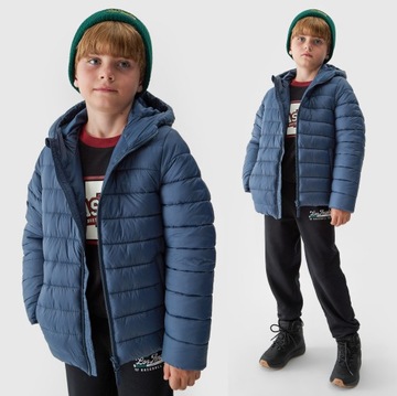 4F ПЕРЕХОДНЫЙ СТЕГАНЫЙ ПУХОВИК ДЛЯ МАЛЬЧИКОВ