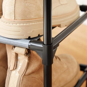 ШКАФ ДЛЯ ОБУВИ КНИЖНЫЙ ШКАФ ПОДСТАВКА ПОЛКА МЕТАЛЛ 8 ПОЛОК ШКАФ