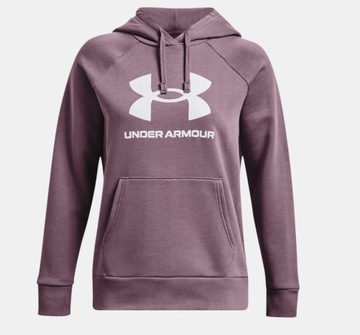 Under Armour Bluza Ua Rival Fleece Big Logo Hdy 1379501 Fioletowy Loose Fit