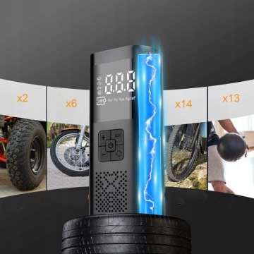 АККУМУЛЯТОРНЫЙ АВТОМОБИЛЬНЫЙ ВЕЛОСИПЕДНЫЙ НАСОС 6000 МАЧ