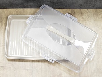 Контейнер для торта, коробка для выпечки, 45см, Бежевый