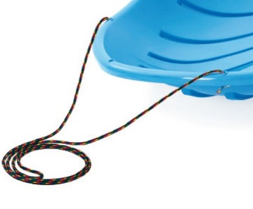 Большая горка с веревкой для детей по снегу, красная PROSPERPLAST ISDS-1788C