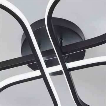 КОЛЬЦО ПОДВЕСНОЙ СВЕТИЛЬНИК БАБОЧКА ВСПЫШКА Светодиодная люстра ДИСТАНЦИОННЫЙ