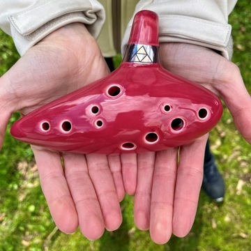 OCARINA ZELDA красная, ручки, халява, ОРИГИНАЛ