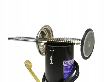 Ножной смазочный пистолет с педалью 15л + шланг 4м