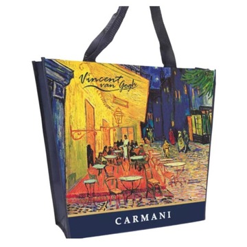 Torba damska na ramię ciekawy wzór nadruk dwustronny V. van Gogh
