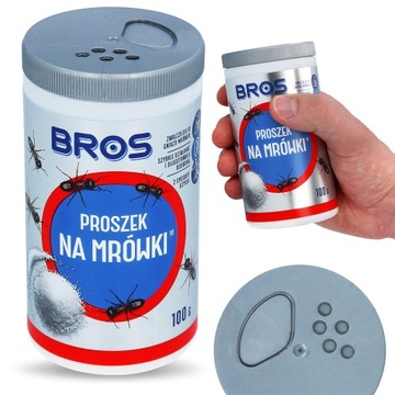 PROSZEK MRÓWKI 100g Środek Preparat GNIAZDA MRÓWEK MROWISKA Przeciw Mrówkom