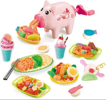 МАШИНА ДЛЯ МАКАРОНОВ ДЛЯ КАСТЕРА КРЕАТИВНЫЙ НАБОР ТОРТ СВИНКА