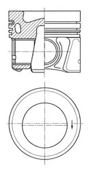 KOLBENSCHMIDT 41270610 PÍST