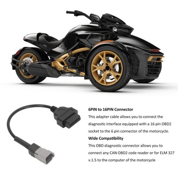 ДИАГНОСТИЧЕСКИЙ ИНТЕРФЕЙС CAN-AM BRP КАБЕЛЬ USB OBD