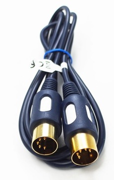 kabel przewód din 5 pin / din 5 pin 1,5m VITALCO