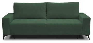 Kanapa sofa z funkcją spania rozkładana sztruks FOREST welurowa