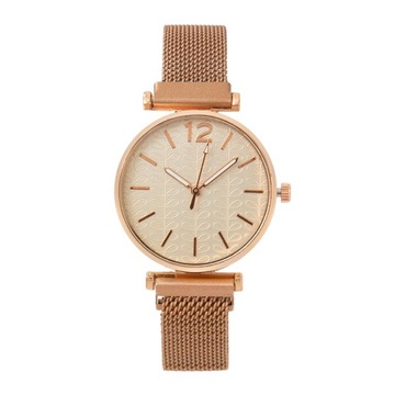 Lady Watch Quartz Movement Round Dial Magnetic Connection