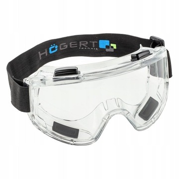 GOGLE OCHRONNE ROBOCZE OKULARY BHP PRZECIWODPRYSKOWE WENTYLOWANE nie parują