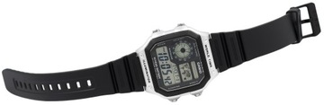 ЧАСЫ МУЖСКИЕ CASIO AE-1200WH-1CVEF 100M СВЕТОДИОДНЫЙ БУДИЛЬНИК