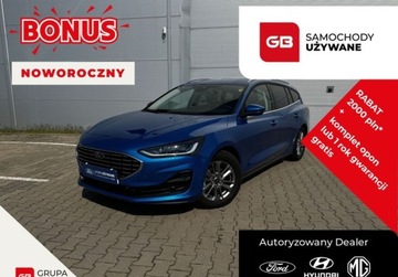 Ford Focus IV Kombi Facelifting 1.5 ECOBLUE 115KM 2024 Ford Focus Pormocja Noworoczna 1.5 EcoBlue 115KM AT8 Titanium X Salon PL F