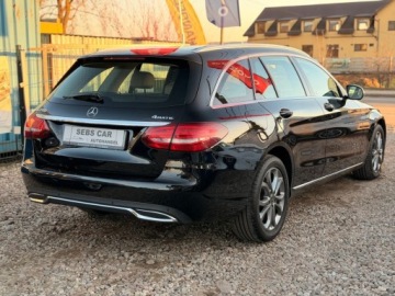 Mercedes Klasa C W205 Kombi 200 184KM 2017 Mercedes-Benz Klasa C Tylko 77000km Jak nowy Panorama 2.0 Benzyna, zdjęcie 2