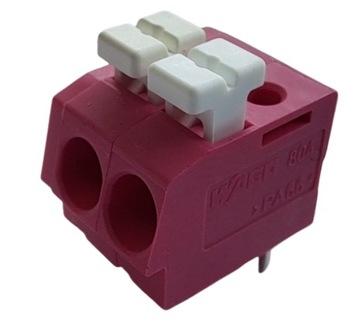 Złączka do PCB WAGO 804-003 2 bieguny raster 5mm.