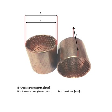 Бронзовая втулка скольжения Е90 подшипник 50х55х40