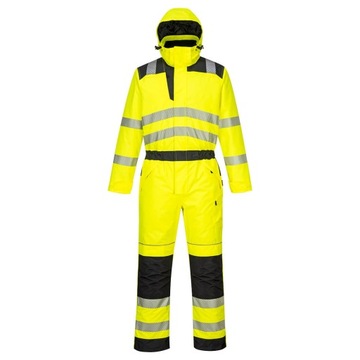 Kombinezon Zimowy Ostrzegawczy Roboczy