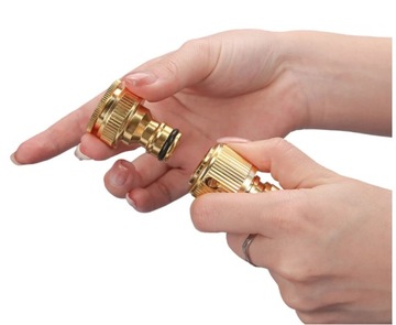 ГИБКИЕ ВЫДВИЖНЫЕ СОЕДИНИТЕЛИ ДЛЯ САДОВОГО ШЛАНГА «Премиум» + Ручка 30 м