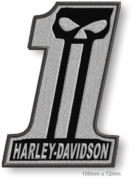 NASZYWKA termo HARLEY DAVIDSOIN haft 100mm x 72mm