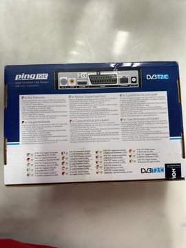EDISION PING T2 C НАЗЕМНЫЙ И КАБЕЛЬНЫЙ ПРИЕМНИК DVB-T2 H.265 HEVC
