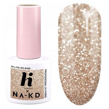 HI HYBRID LAKIER HYBRYDOWY 400 GLAMOUR DUST 5ml