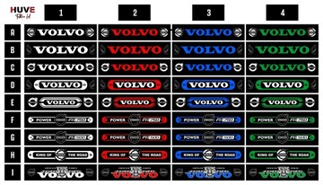 Светодиодная панель VOLVO Tir 90x20см 24В с подсветкой над кроватью РАЗНЫЕ ДИЗАЙНЫ