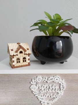 ДОМ С МАНУСОМ, украшение для композиции из стекла.