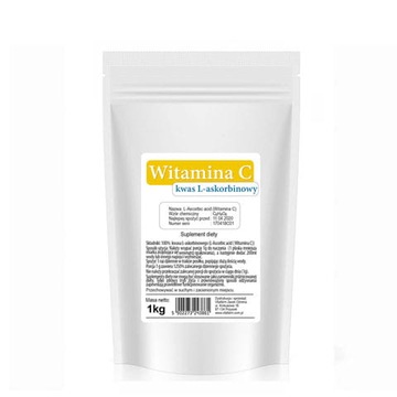 Kwas L-askorbinowy - Witamina C - 1kg