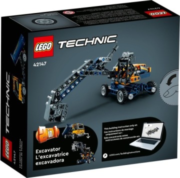 LEGO 42147 ЭКСКАВАТОР-САМОСВАЛ TECHNIC 2в1