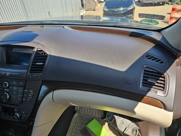 DESKA KONZOLA ULOŽENÍ AIRBAG PÁSY NAPÍNÁKY INSIGNIA A HNĚDÝ HNĚDÁ