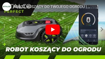 РОБОТ-КОСИЛКА АВТОМАТИЧЕСКАЯ КОСИЛКА RM1300US STALCO ИДЕАЛЬНОЕ ПРИЛОЖЕНИЕ WiFi