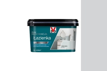EASY RENOWACJA V33 ŁAZIENKA JASNY SZARY 2L