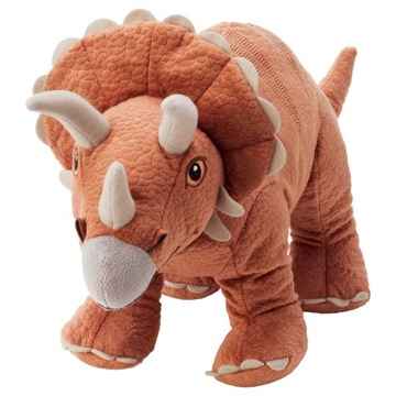 IKEA JATTELIK Pluszak dinozaur Triceratops 46 cm
