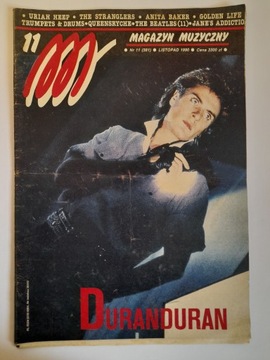 Magazyn Muzyczny 11 / 1990 okładka DURAN DURAN