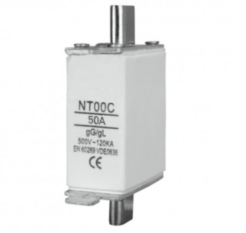 WKŁADKA BEZPIECZNIKOWA TOPIKOWA NT00C gL/gG 50A