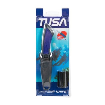 Nóż do nurkowania TUSA Mini Knife niebieski