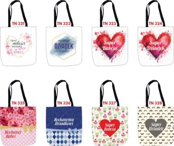 Сумка-шоппер, подарок на День бабушки.