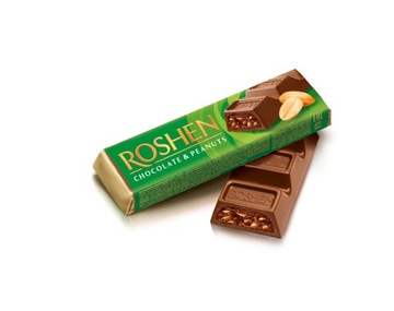 Roshen BATON o smaku ORZECHOWYM w CZEKOLADZIE 29G