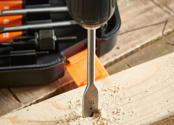 СВЕРЛА ПО ДЕРЕВУ С ПЛОСКИМ ПОЛОЖЕНИЕМ 12-32 НАБОР СВЕРЛ С ШЕСТИГРАННЫМ ПОЛОЖЕНИЕМ