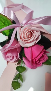 Bukiet Dzień Kobiet róże z mydła walentynki Dzień Matki