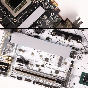 Силиконовая термопрокладка 12,8 Вт/ Сопротивление