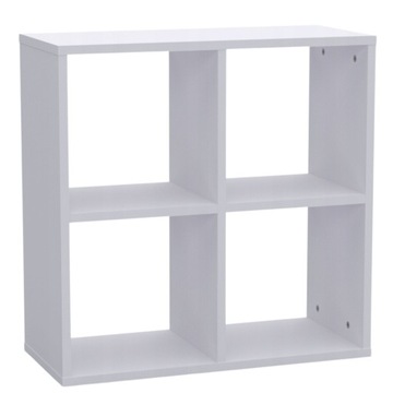 REGAŁ OTWARTY 2x2 KALAX KOSTKA IKEA BIAŁY