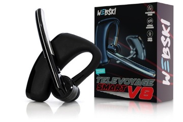 SŁUCHAWKA BEZPRZEWODOWA BLUETOOTH DO UCHA SAMOCHODU DLA KIEROWCY MIKROFON