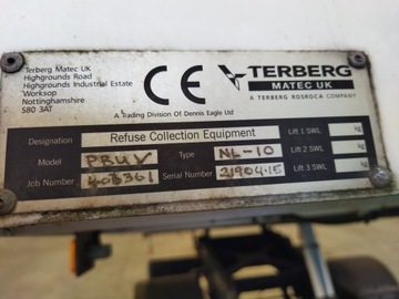 СТРОИТЕЛЬНЫЙ КОНТЕЙНЕР TERBERG САМОСВАЛ 3,90 X 2,15 X 1,80 М