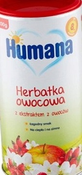 HUMANA Herbatka Owocowa po 8 miesiącu 200 g